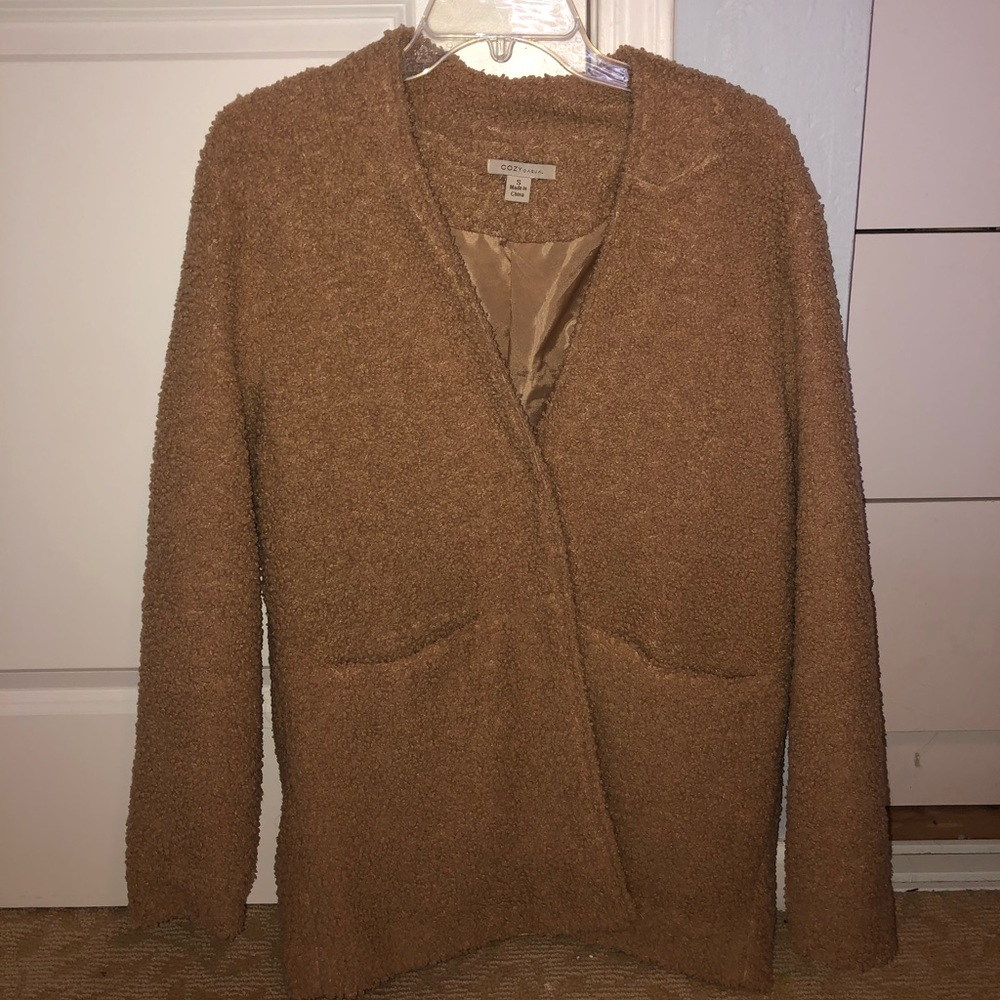 Super cozy teddy bear jacket